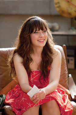 Zooey Deschanel stars in FOX's "New Girl"