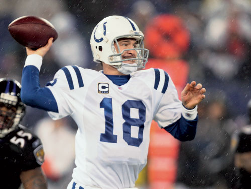 Peyton-Manning Former Colts Quarterback #18 Peyton Manning