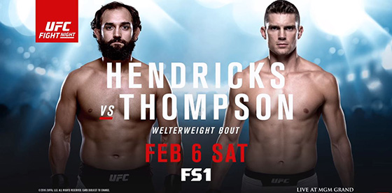 FS1 UFC Fight Night Hendricks vs. Thompson
