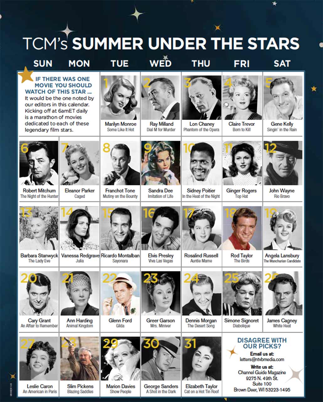 TCM Summer Under the Stars