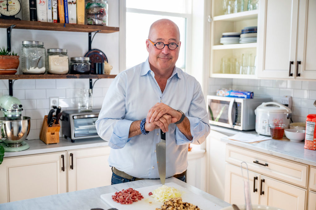 Magnolia Network Family Dinner Andrew Zimmern