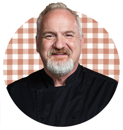 Chef Art Smith head in circle