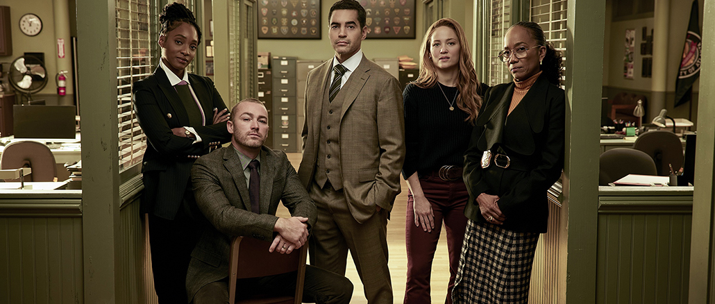WILL TRENT - ABC’s “Will Trent” stars Iantha Richardson as Faith Mitchell, Jake Mclaughlin as Michael Ormewood, Ramón Rodríguez as Will Trent, Erika Christensen as Angie Polaski, and Sonja Sohn as Amanda Wagner. 